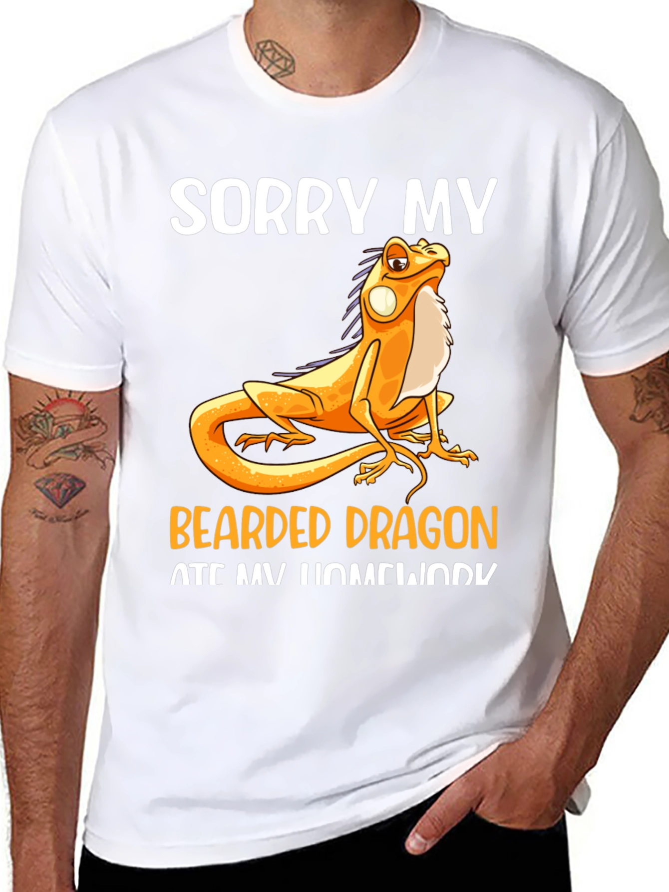 Bearded Dragon Ate Homework T-Shirt