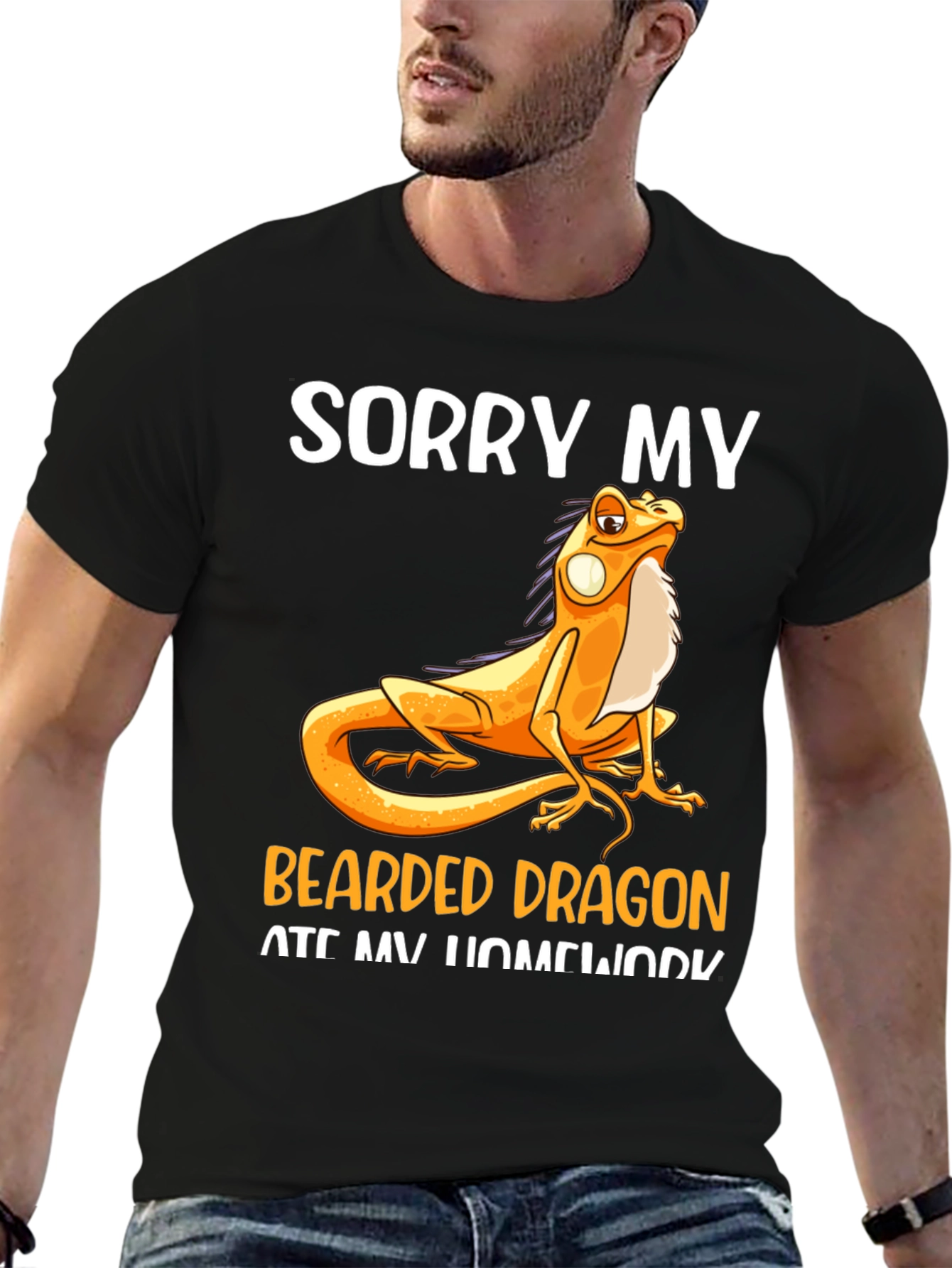 Bearded Dragon Ate Homework T-Shirt