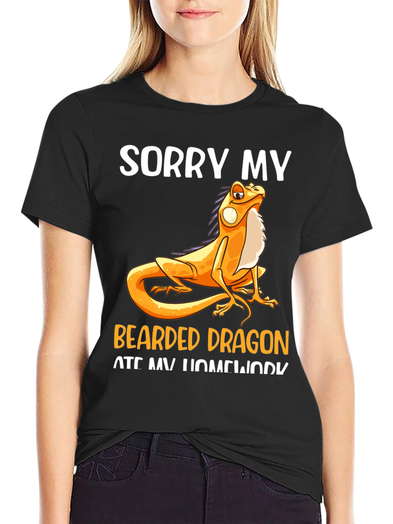 Bearded Dragon Ate Homework T-Shirt
