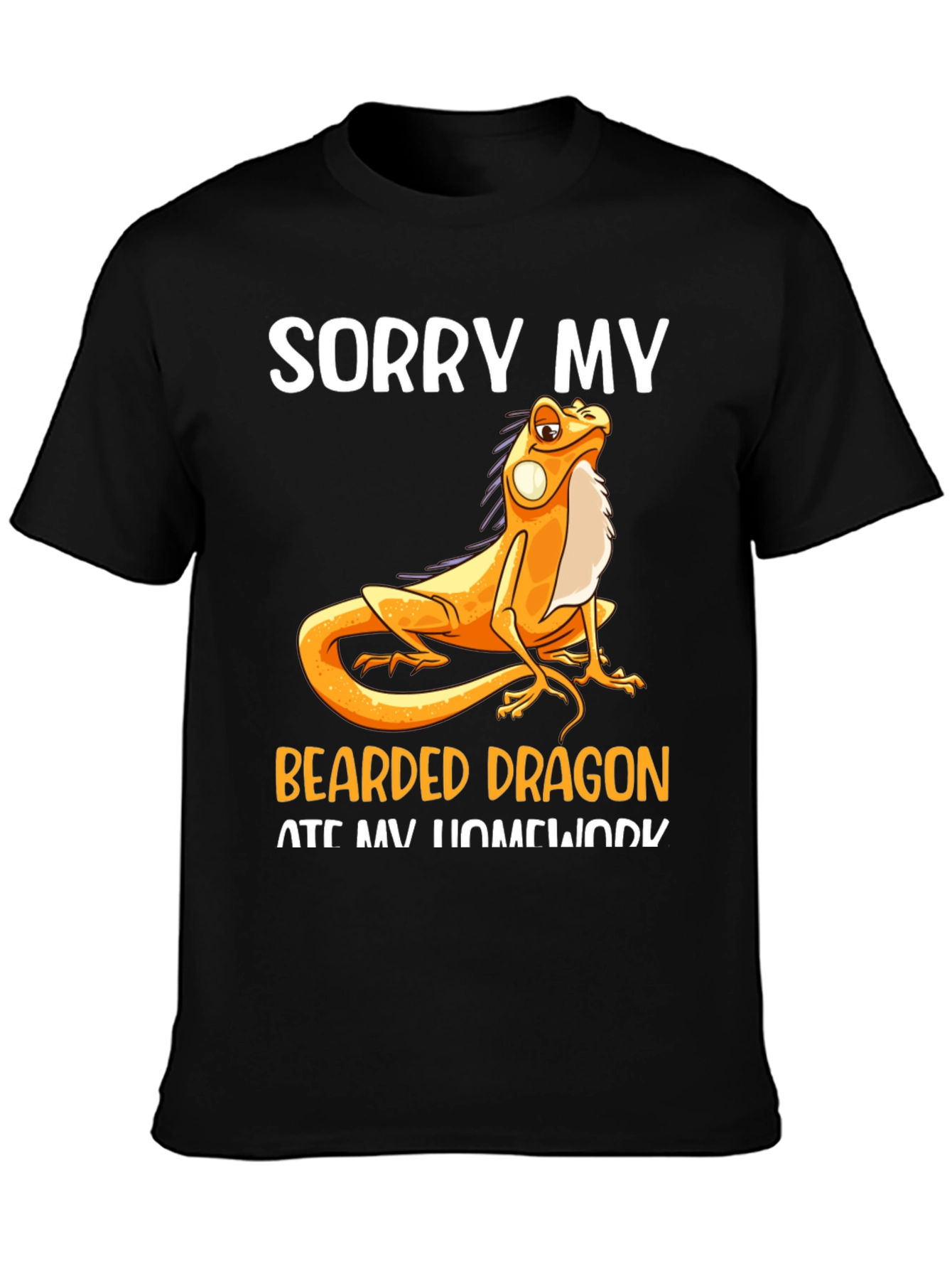 Bearded Dragon Ate Homework T-Shirt