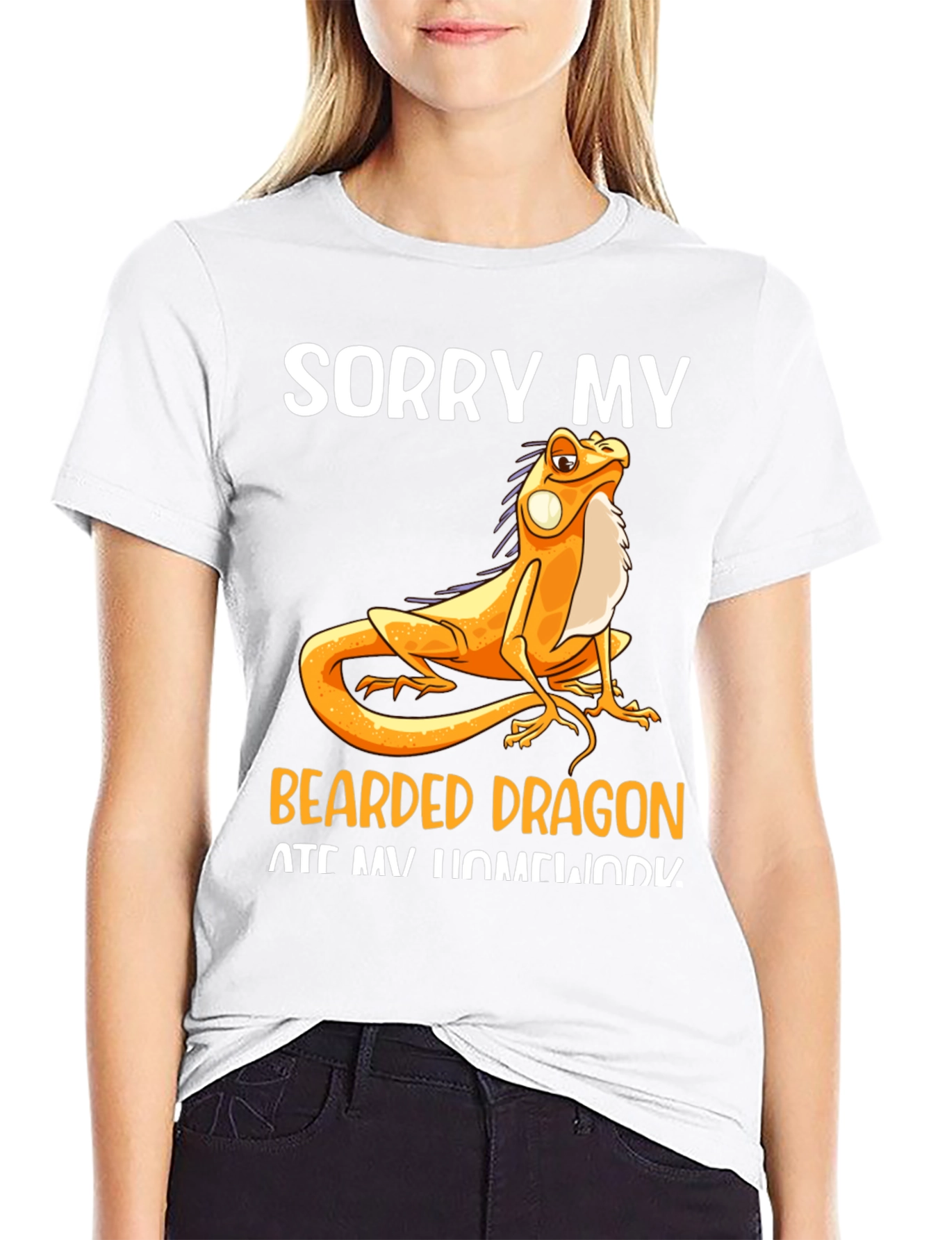 Bearded Dragon Ate Homework T-Shirt