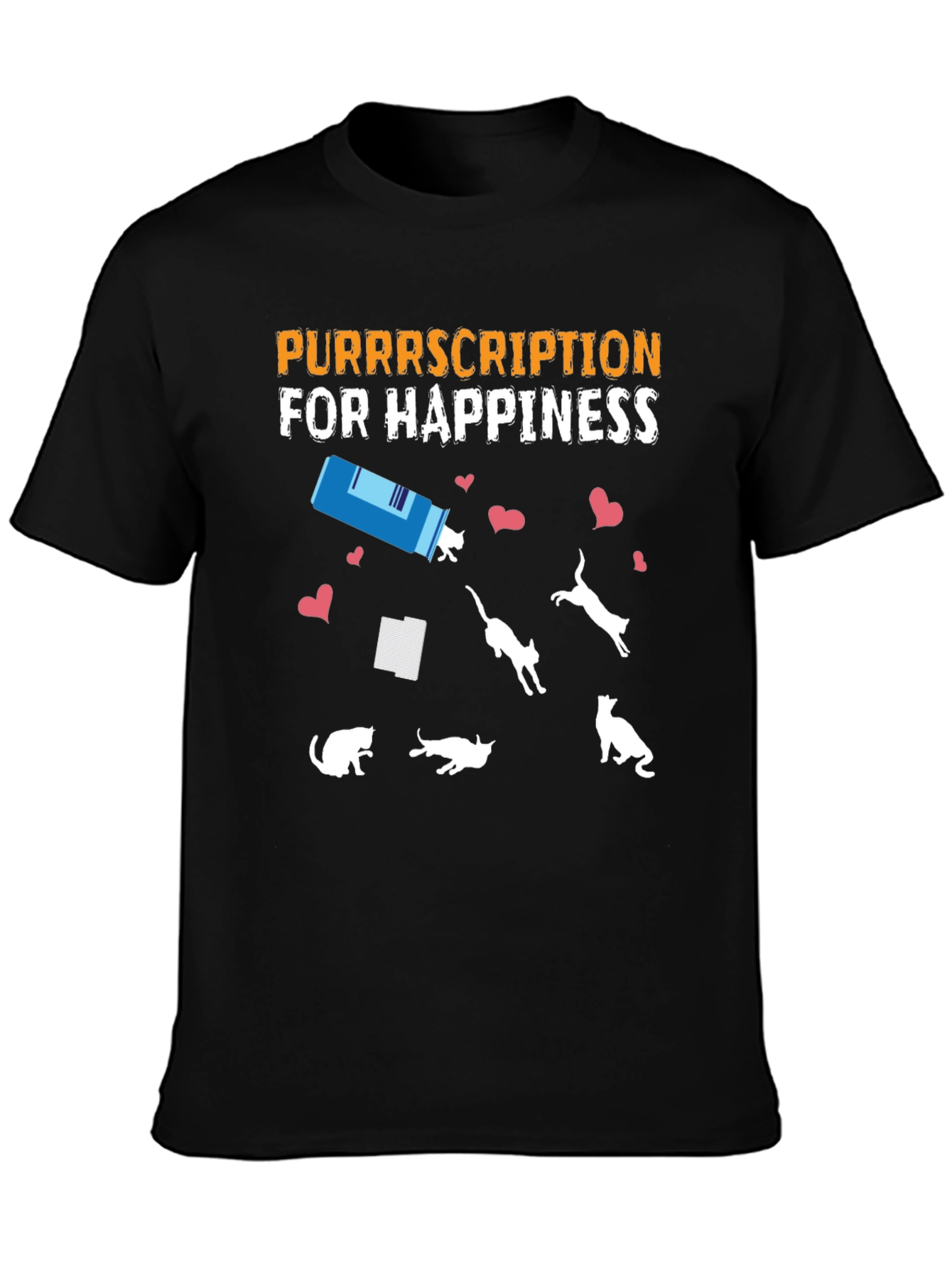 Purrrscription for Happiness T-Shirt