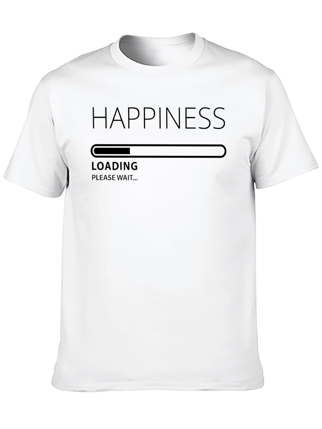 Happiness Loading Graphic T-Shirt - Relaxed Fit