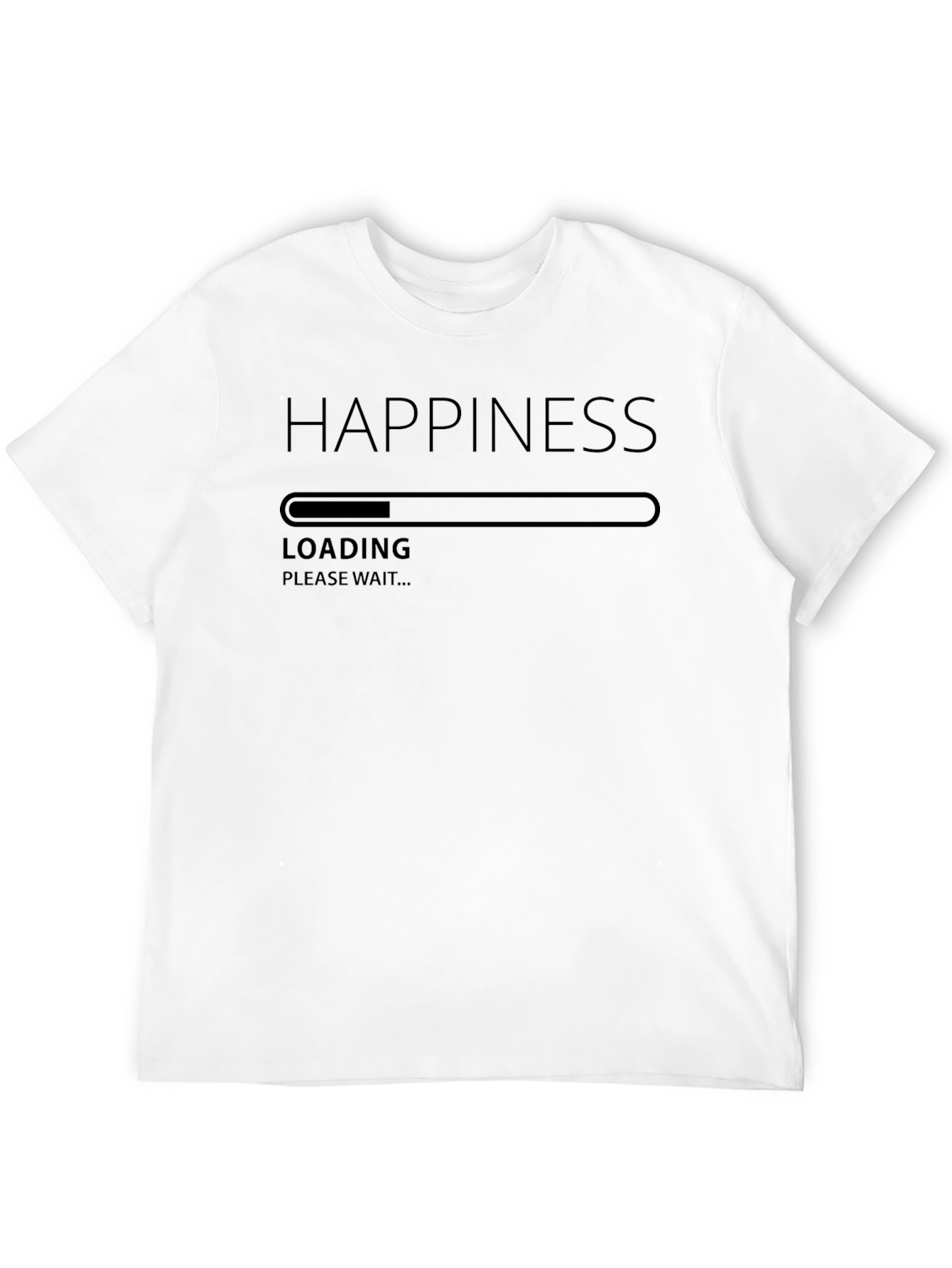 Happiness Loading Graphic T-Shirt - Relaxed Fit