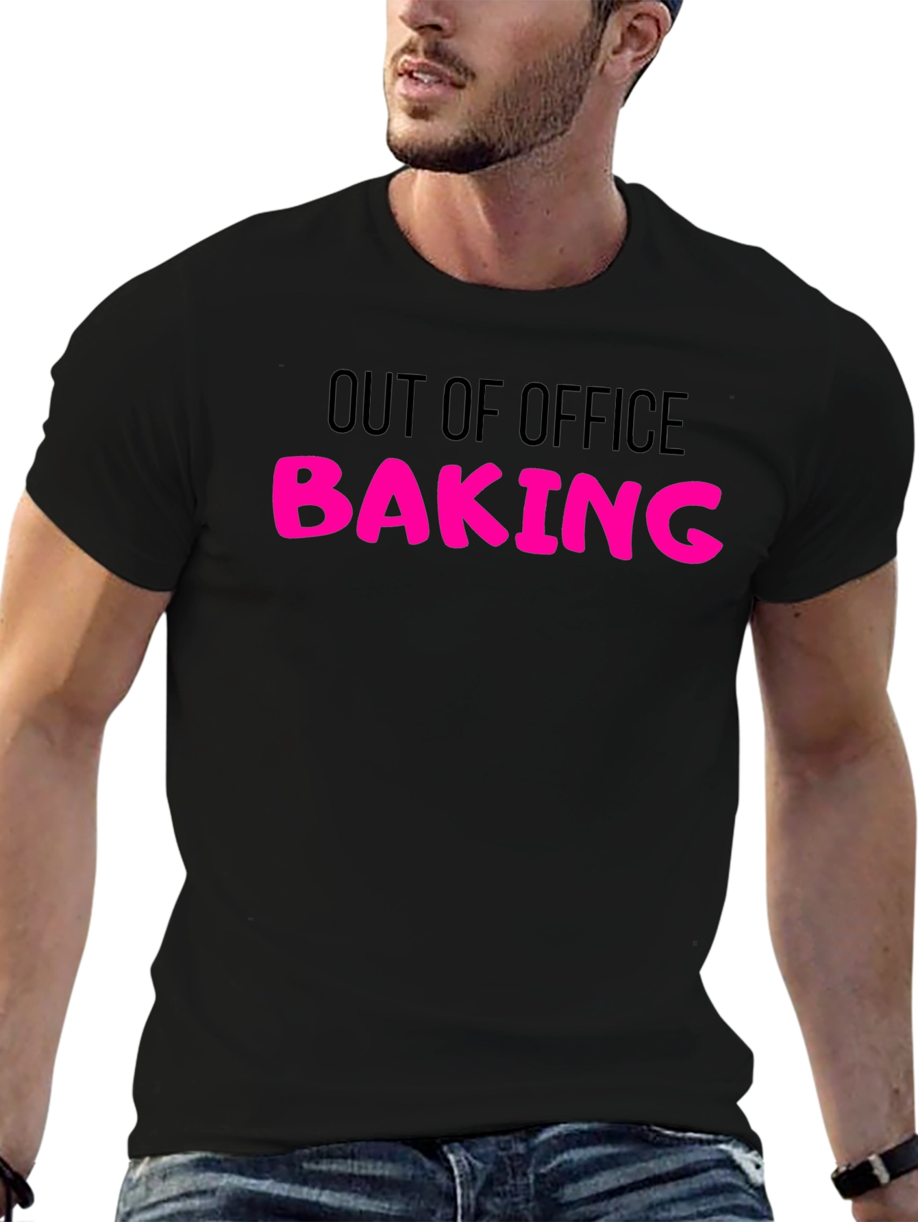 Out of Office Baking Graphic Tee Shirt