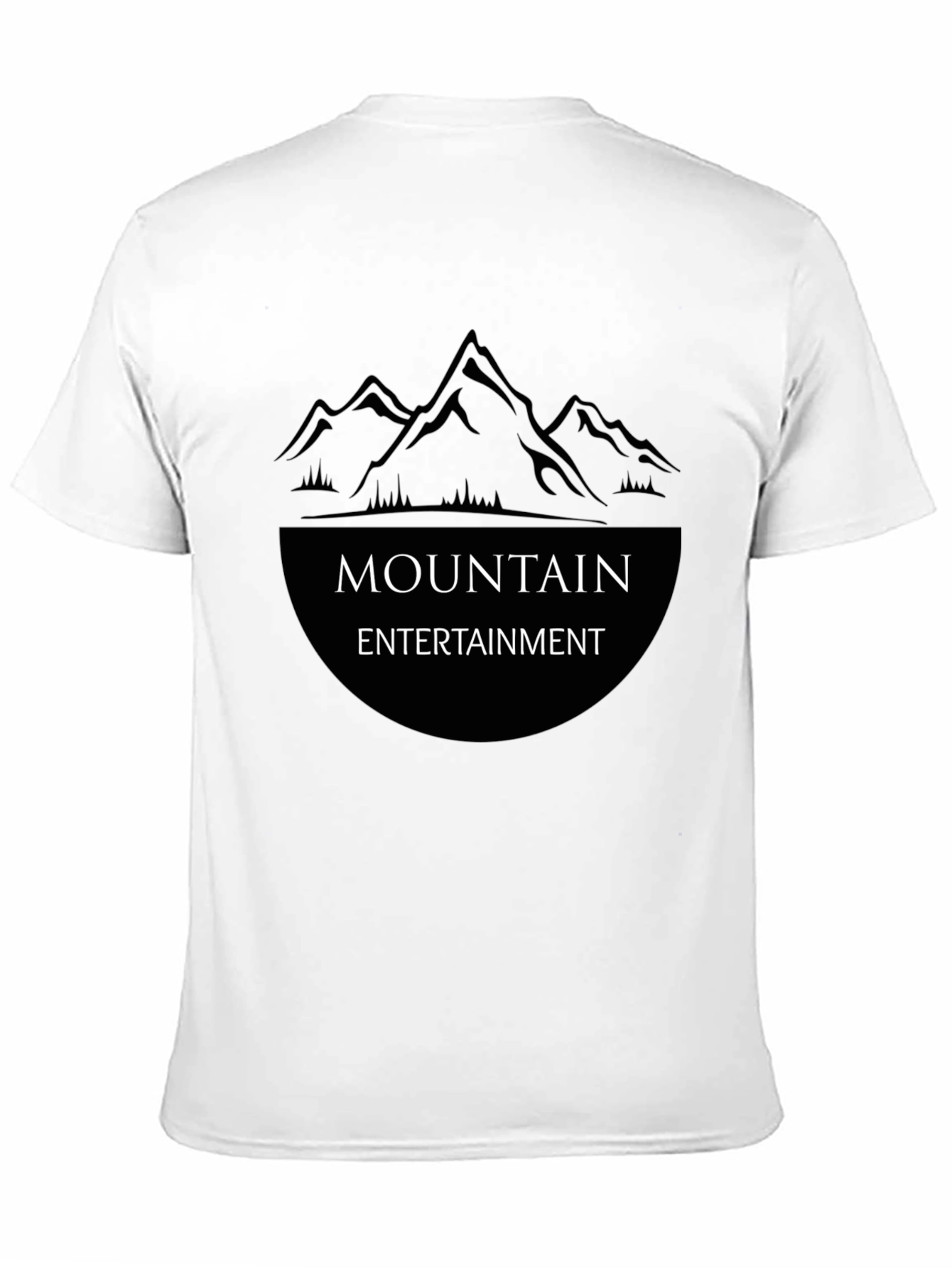 Mountain Entertainment Graphic Tee - Classic Black T-Shirt