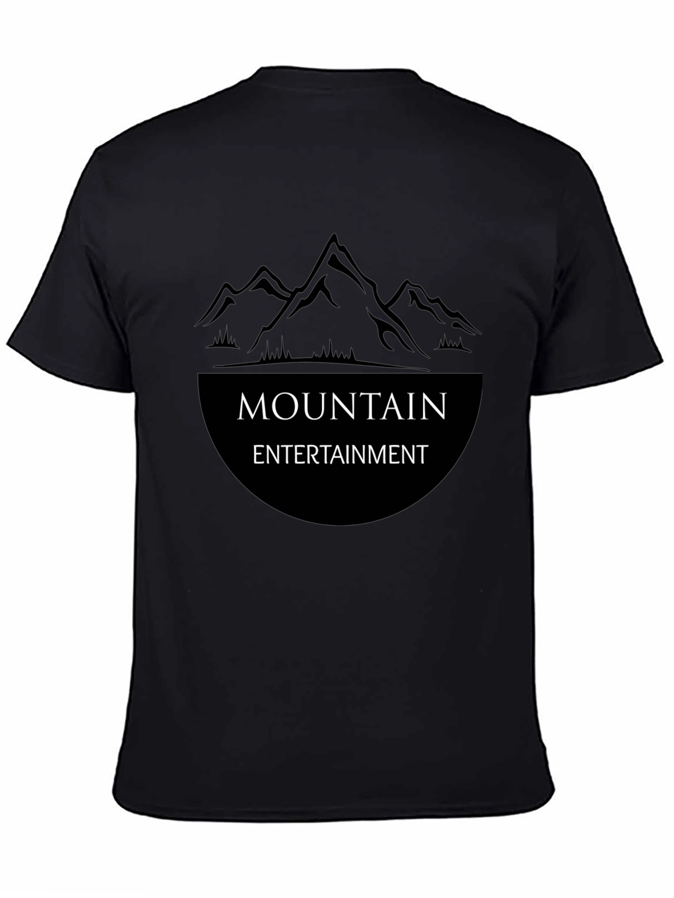 Mountain Entertainment Graphic Tee - Classic Black T-Shirt