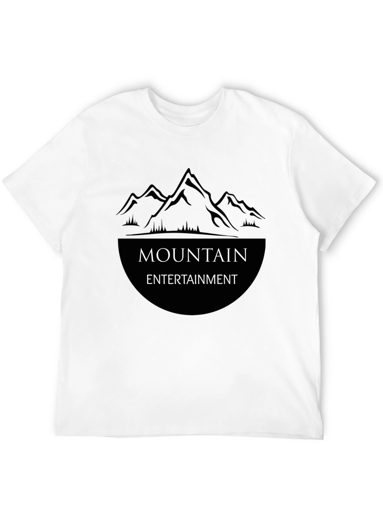 Mountain Entertainment Graphic Tee - Classic Black T-Shirt