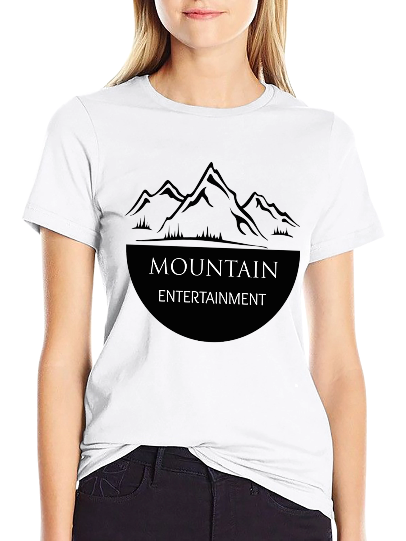 Mountain Entertainment Graphic Tee - Classic Black T-Shirt