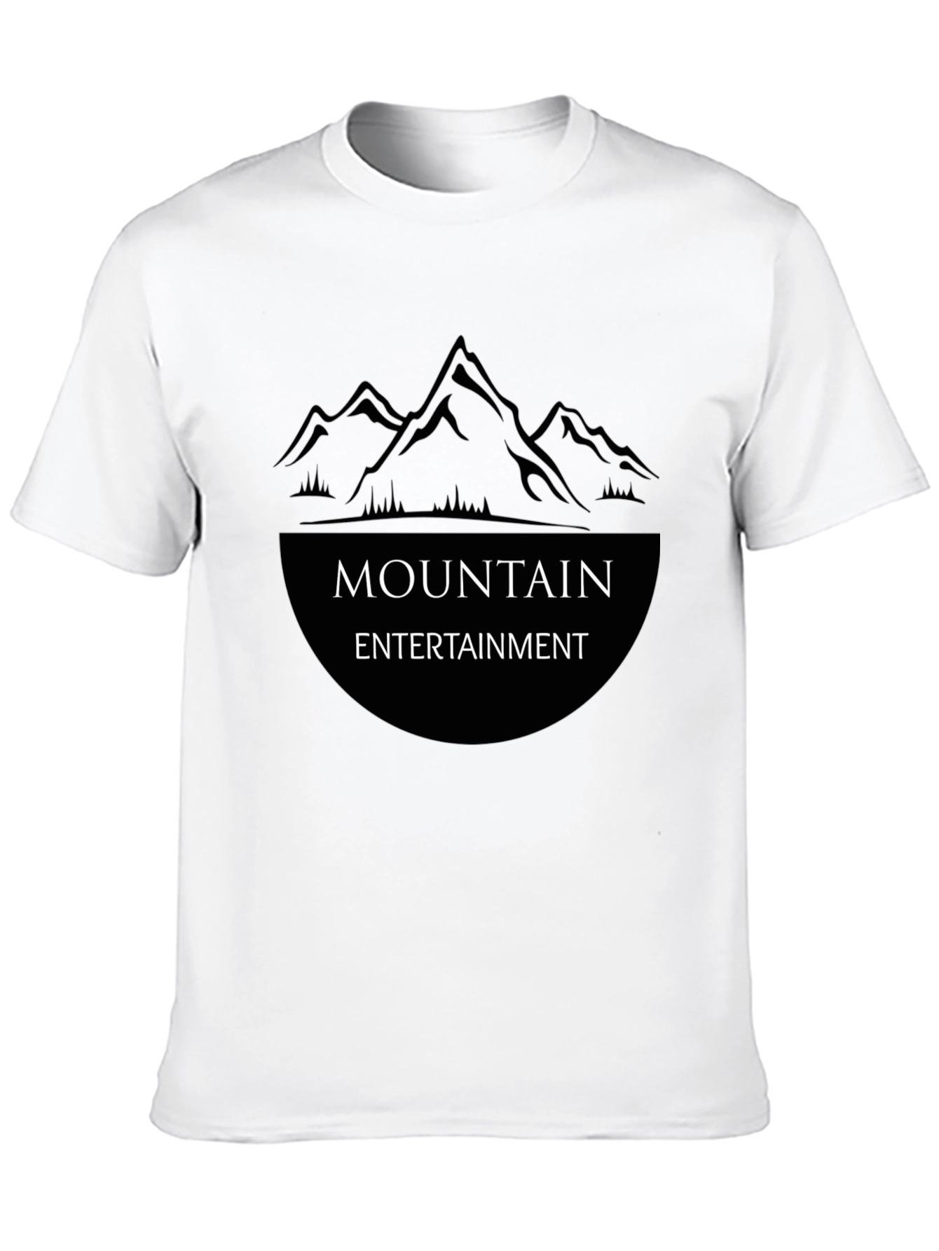 Mountain Entertainment Graphic Tee - Classic Black T-Shirt