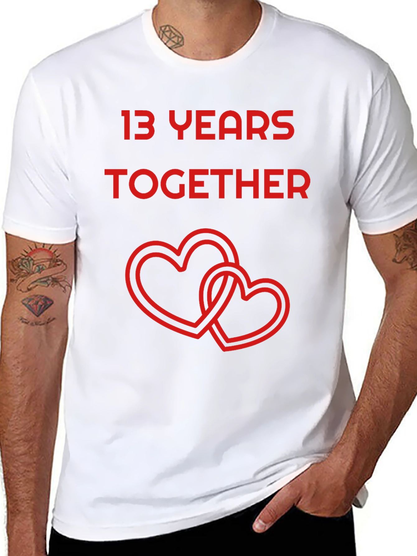 13 Years Together Anniversary T-Shirt