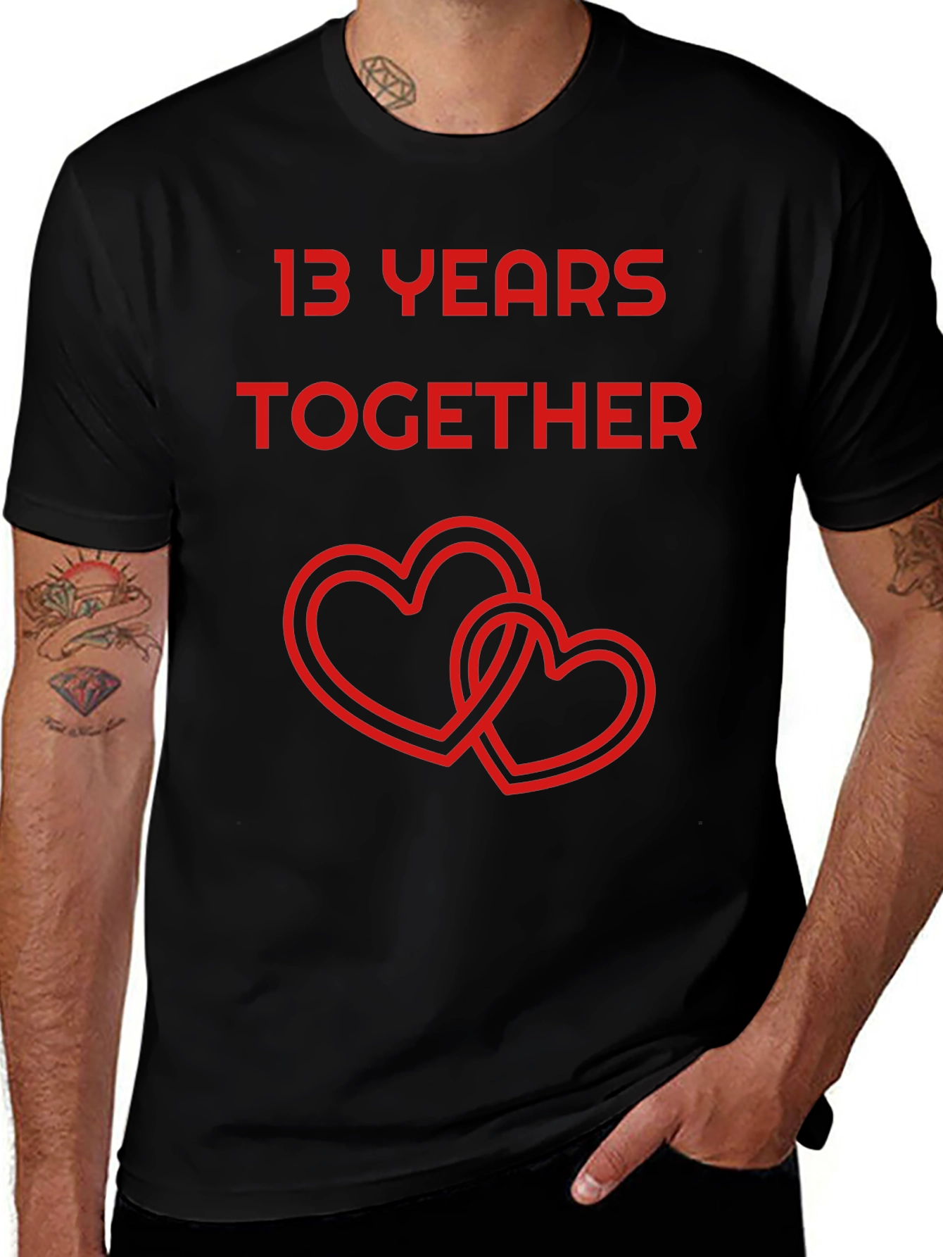 13 Years Together Anniversary T-Shirt