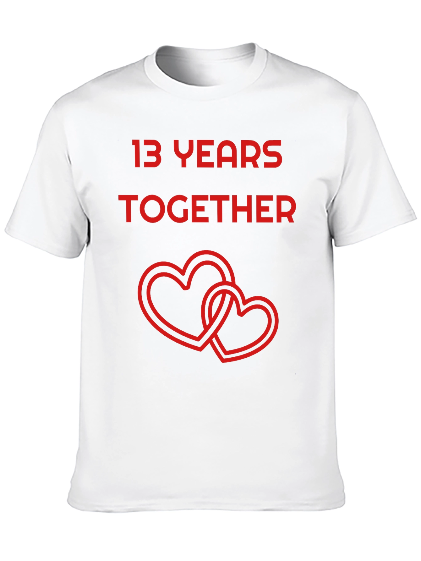 13 Years Together Anniversary T-Shirt