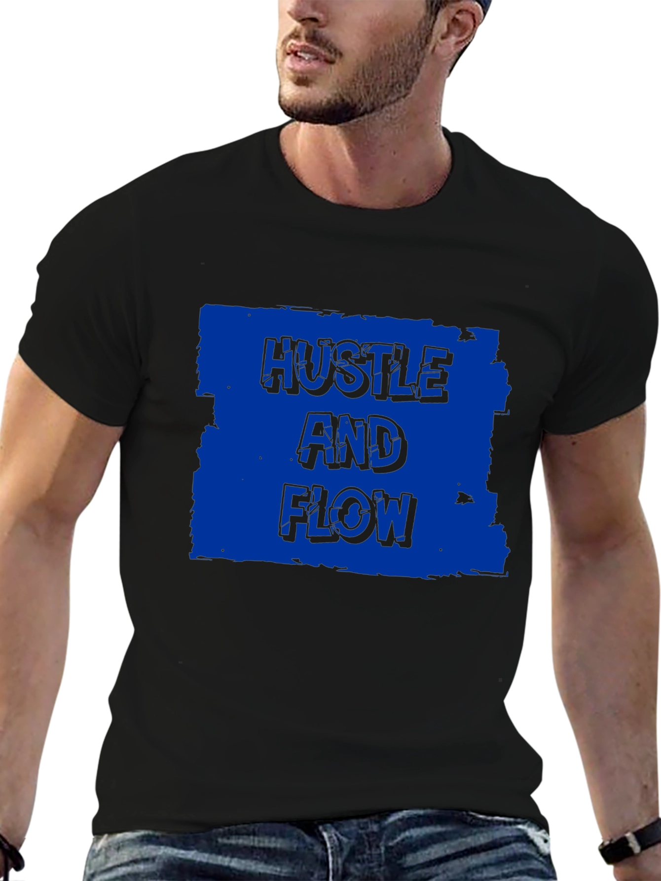 Hustle and Flow Graphic T-Shirt