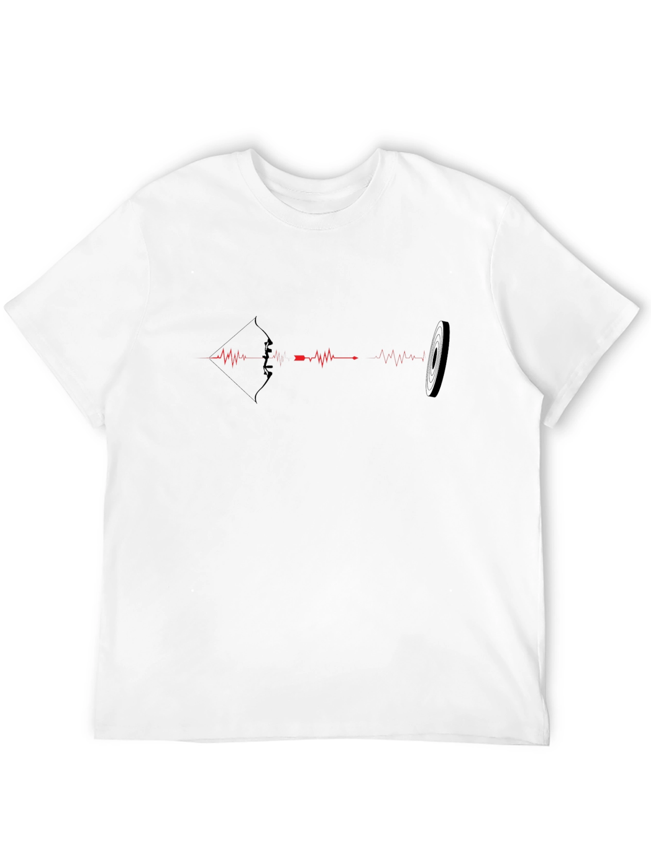 Archer Heartbeat T-Shirt - Archery Design