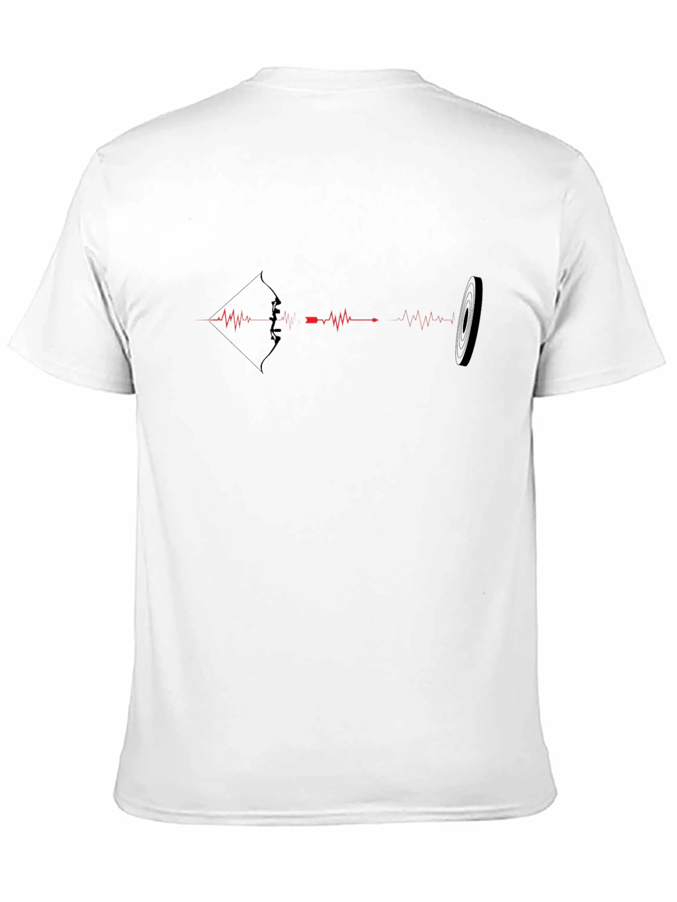 Archer Heartbeat T-Shirt - Archery Design