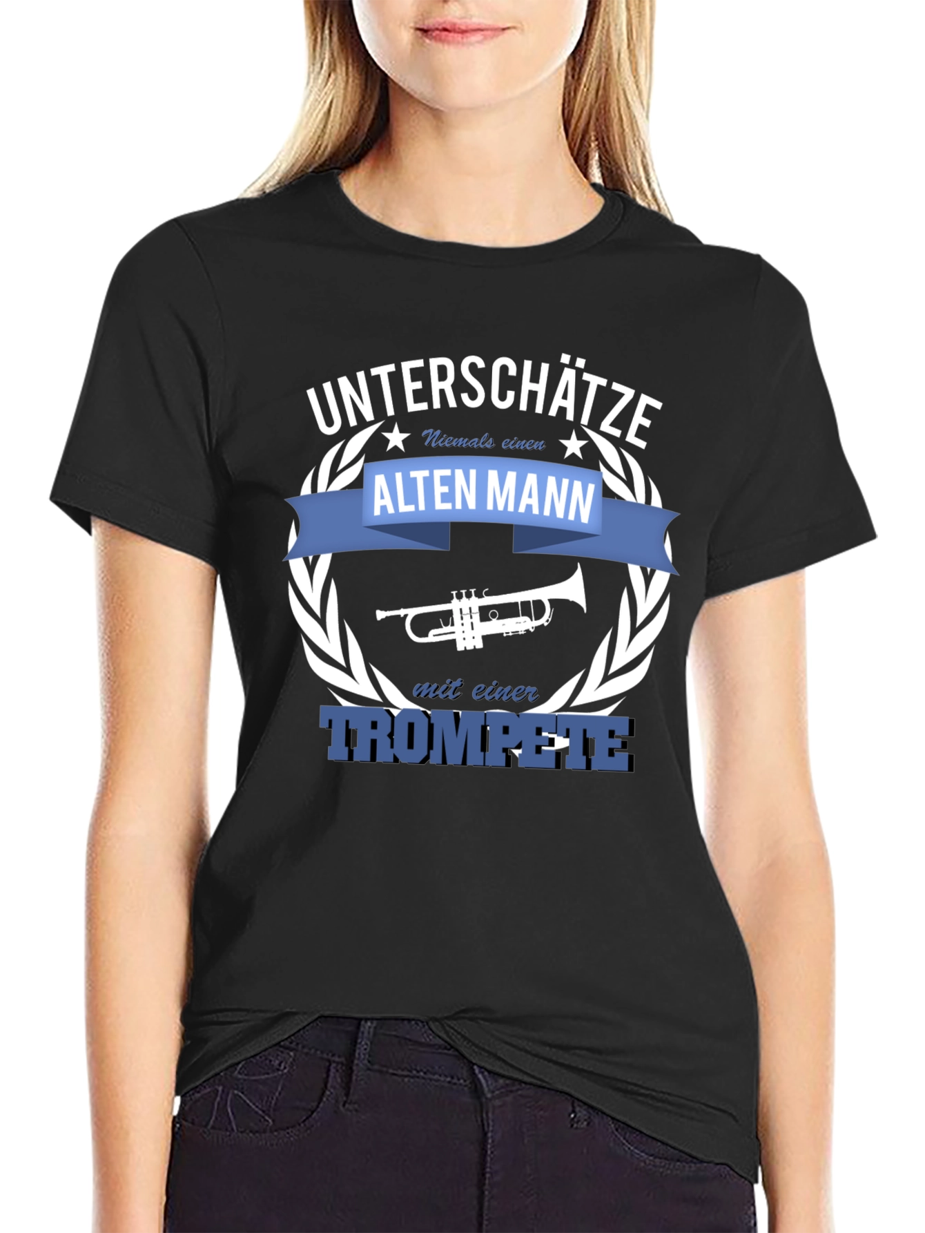 Unterschatze Trumpete T-Shirt - Black