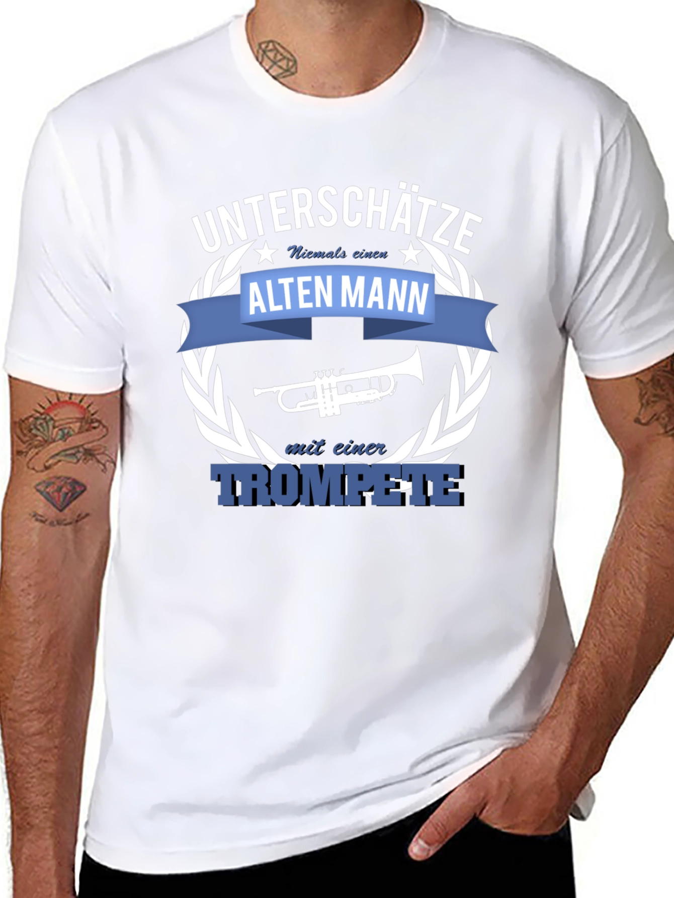 Unterschatze Trumpete T-Shirt - Black