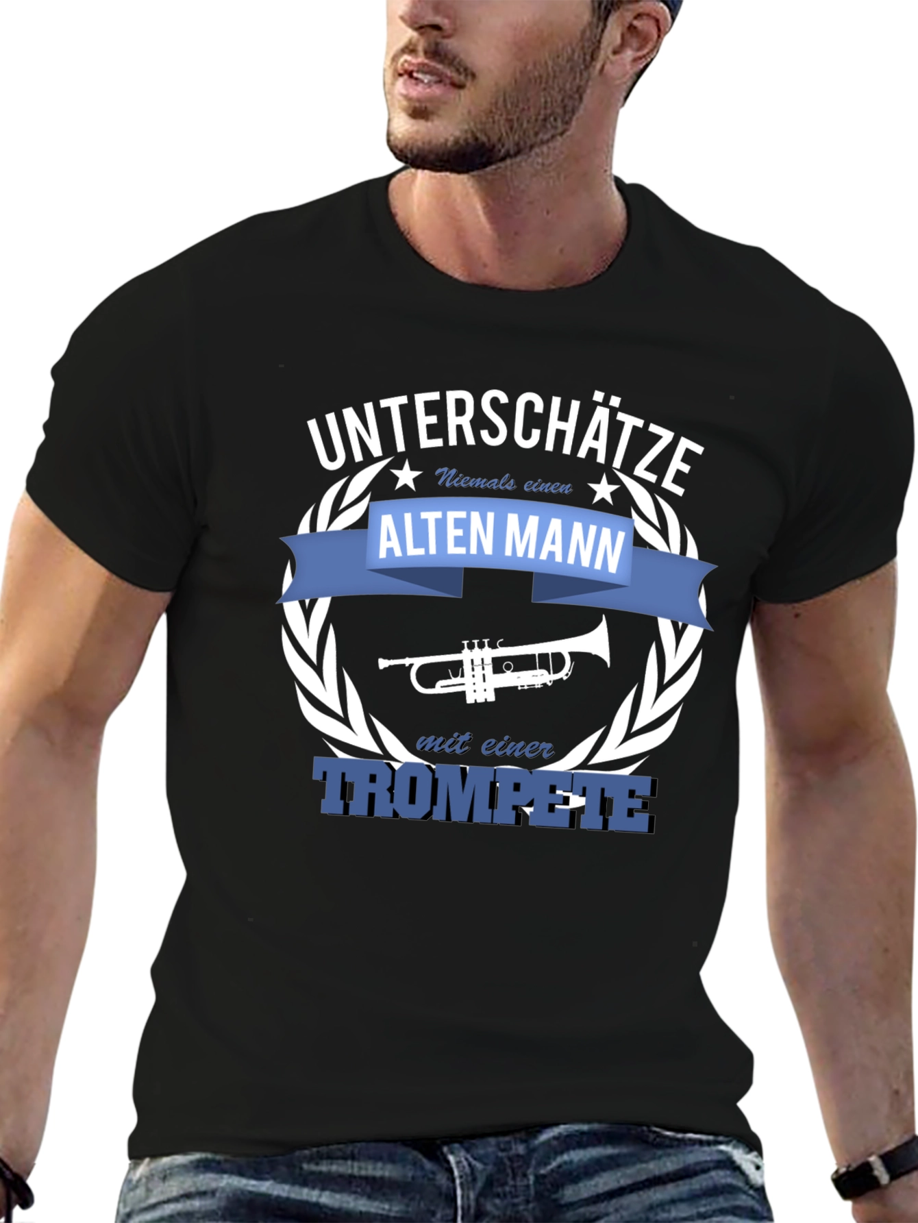 Unterschatze Trumpete T-Shirt - Black