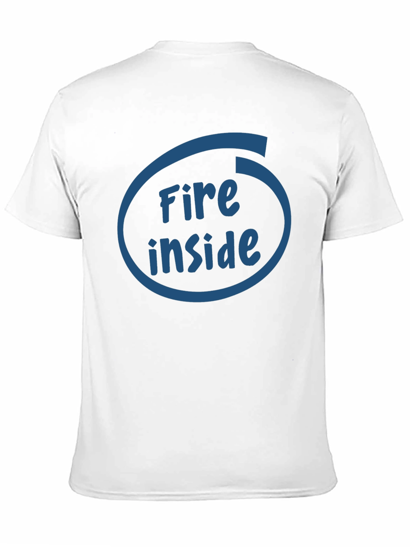 Fire Inside Intel Logo T-Shirt - Black