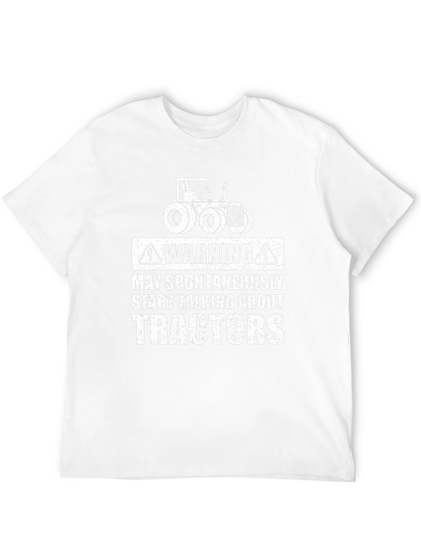Tractor Talk Warning T-Shirt - Farm Life Tee