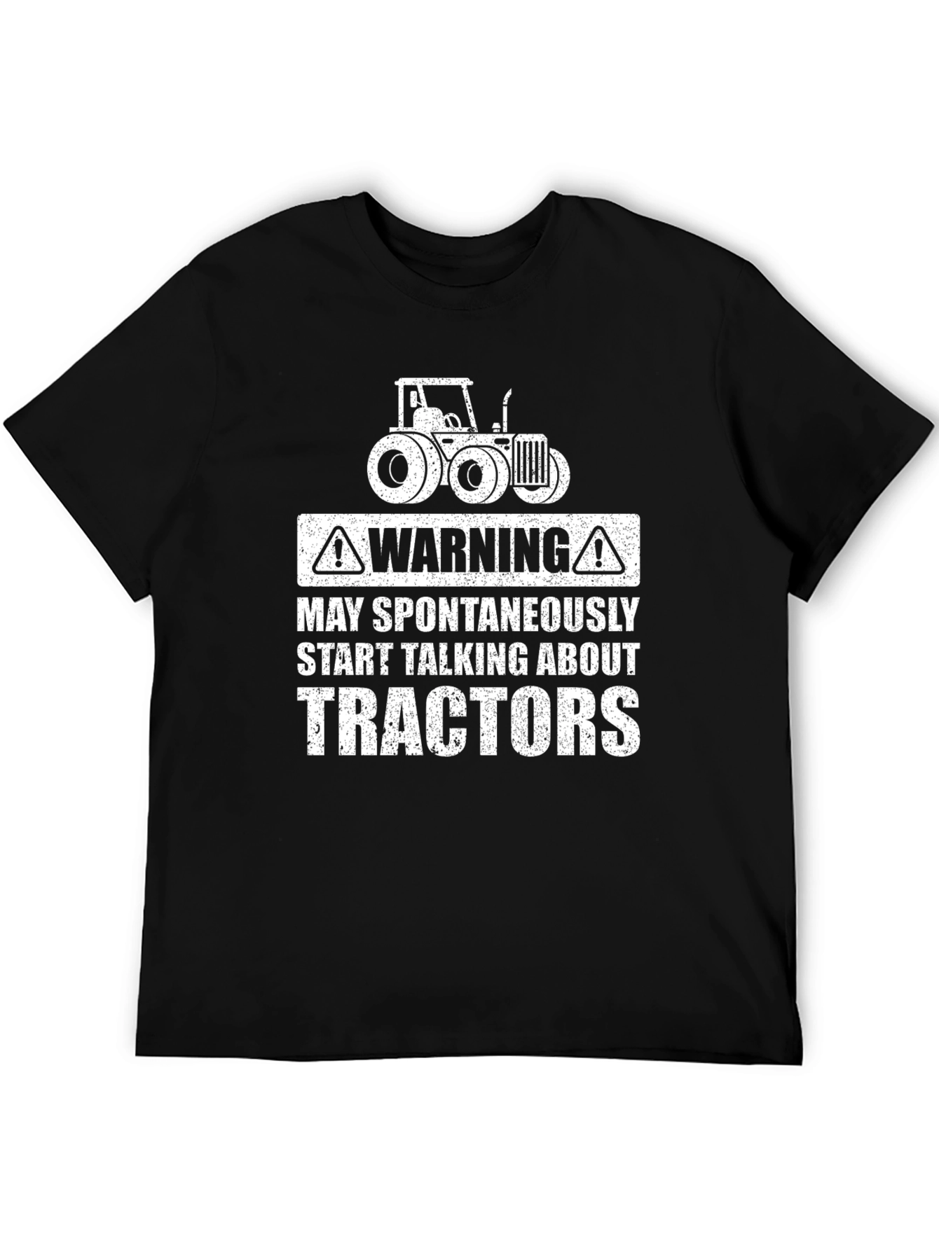 Tractor Talk Warning T-Shirt - Farm Life Tee