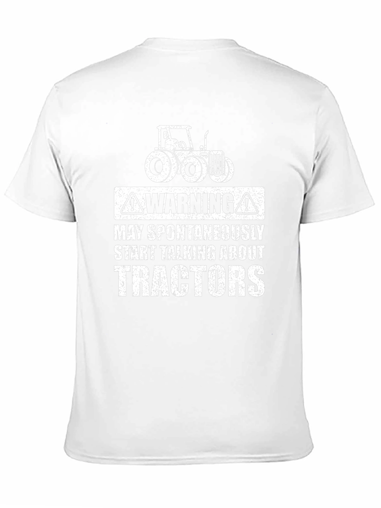 Tractor Talk Warning T-Shirt - Farm Life Tee