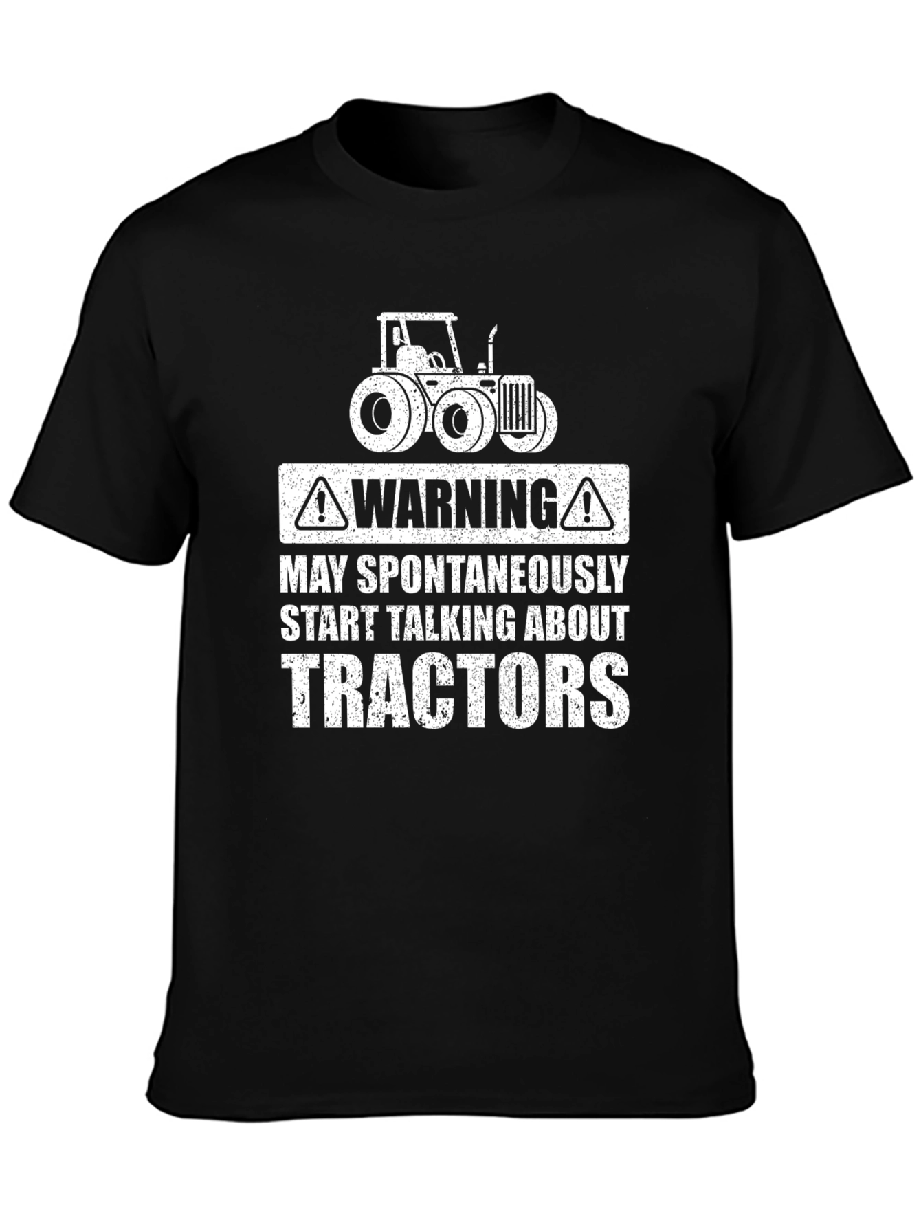 Tractor Talk Warning T-Shirt - Farm Life Tee