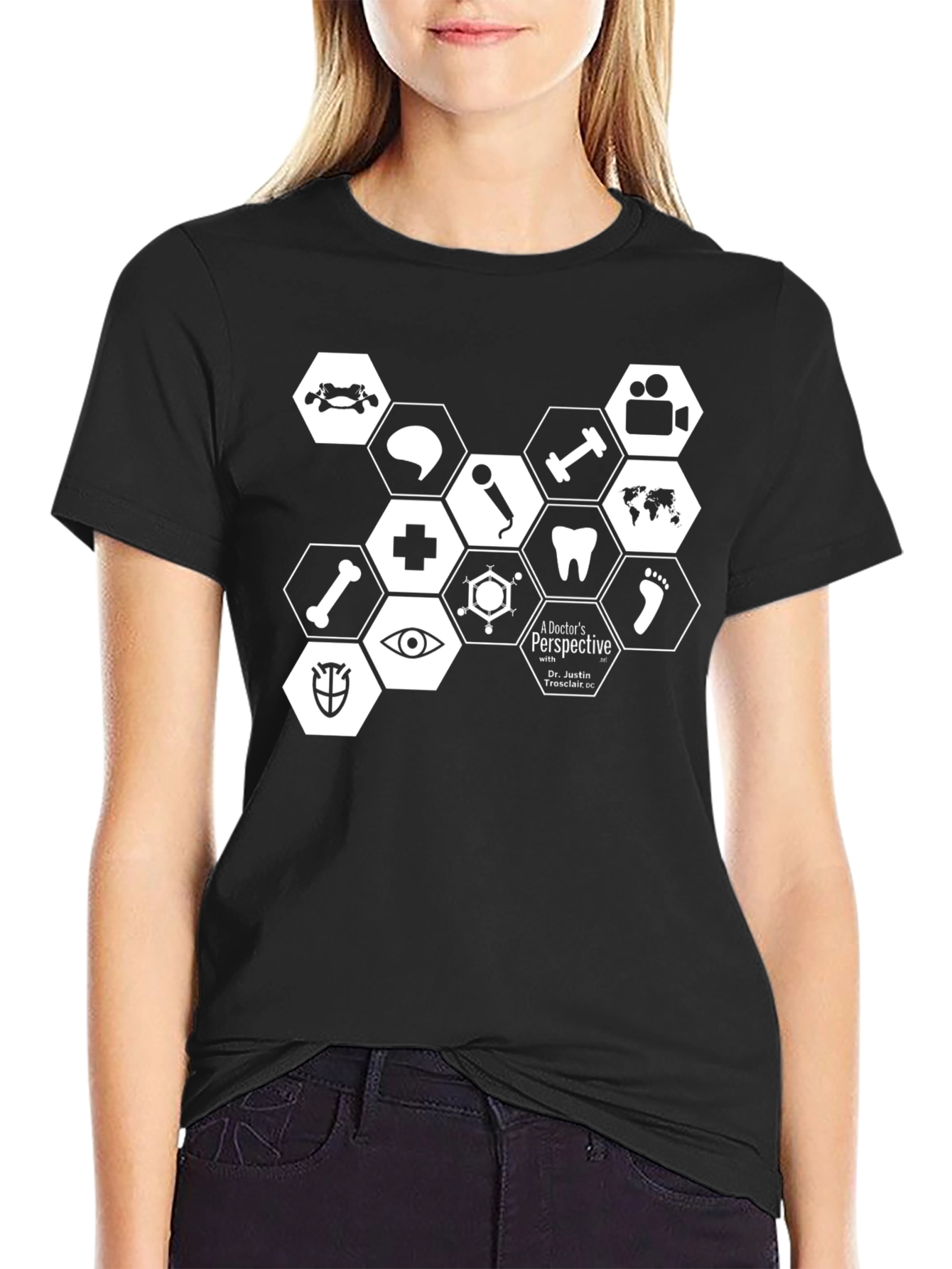 Doctors Perspective Graphic Tee - Black