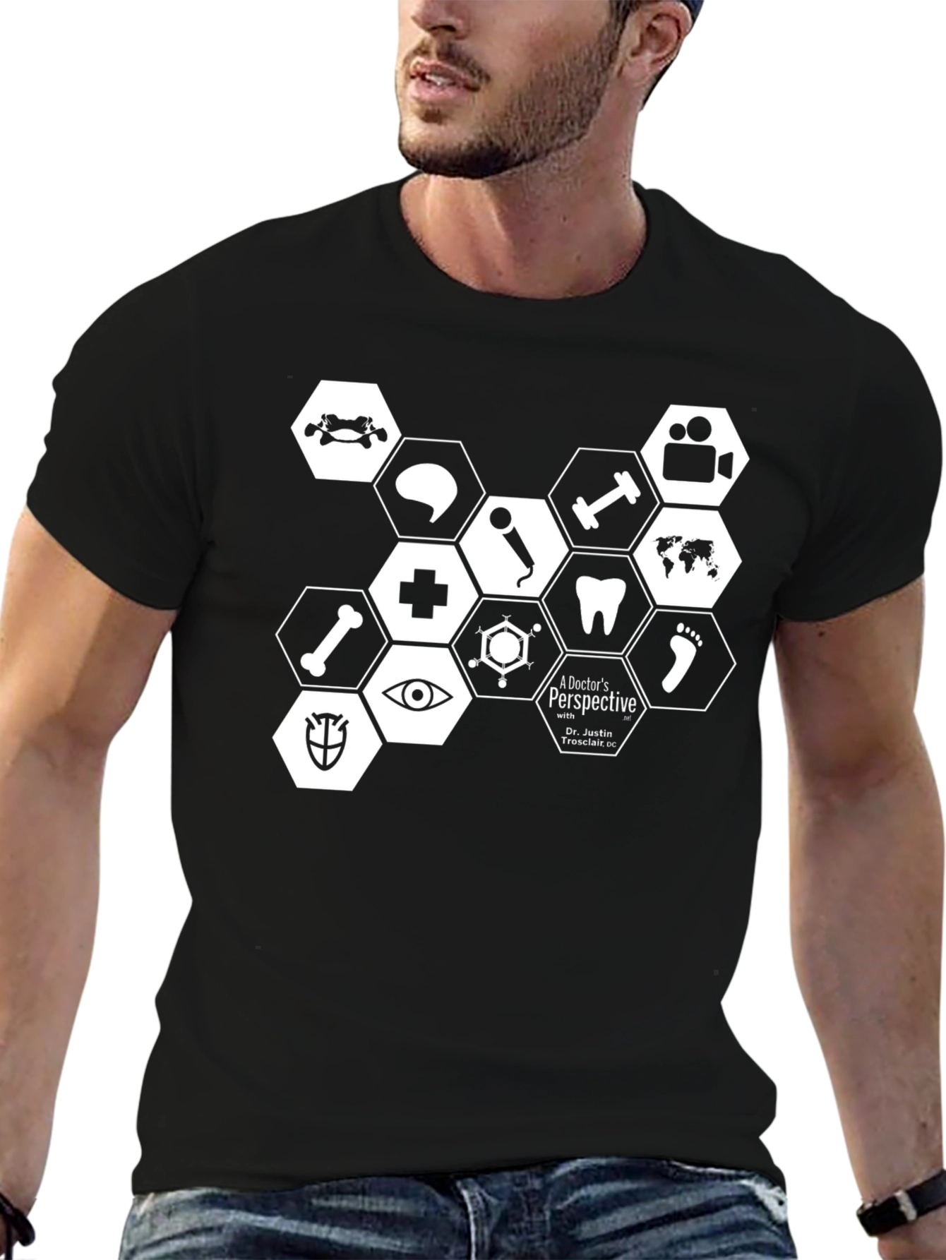 Doctors Perspective Graphic Tee - Black