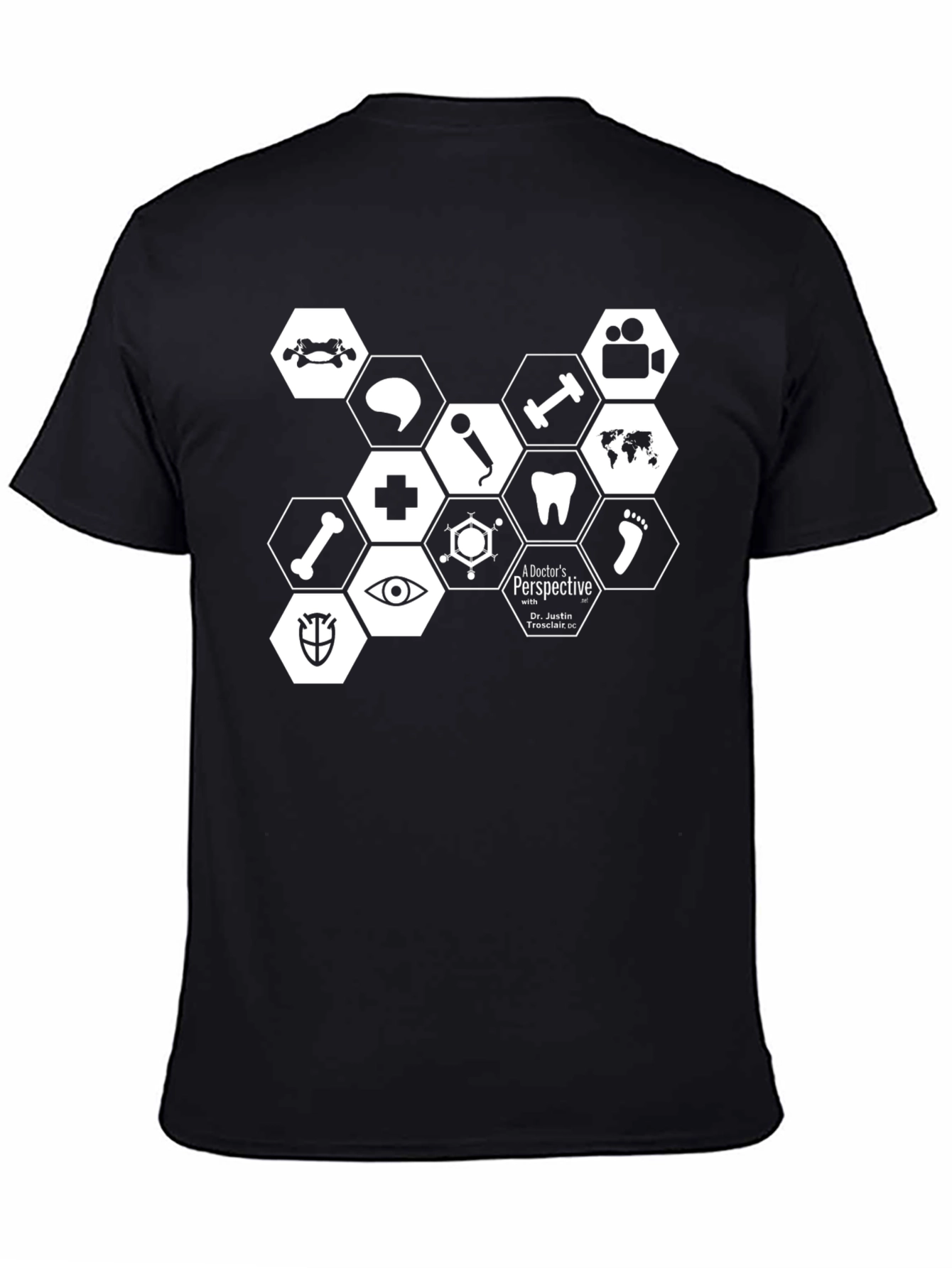 Doctors Perspective Graphic Tee - Black
