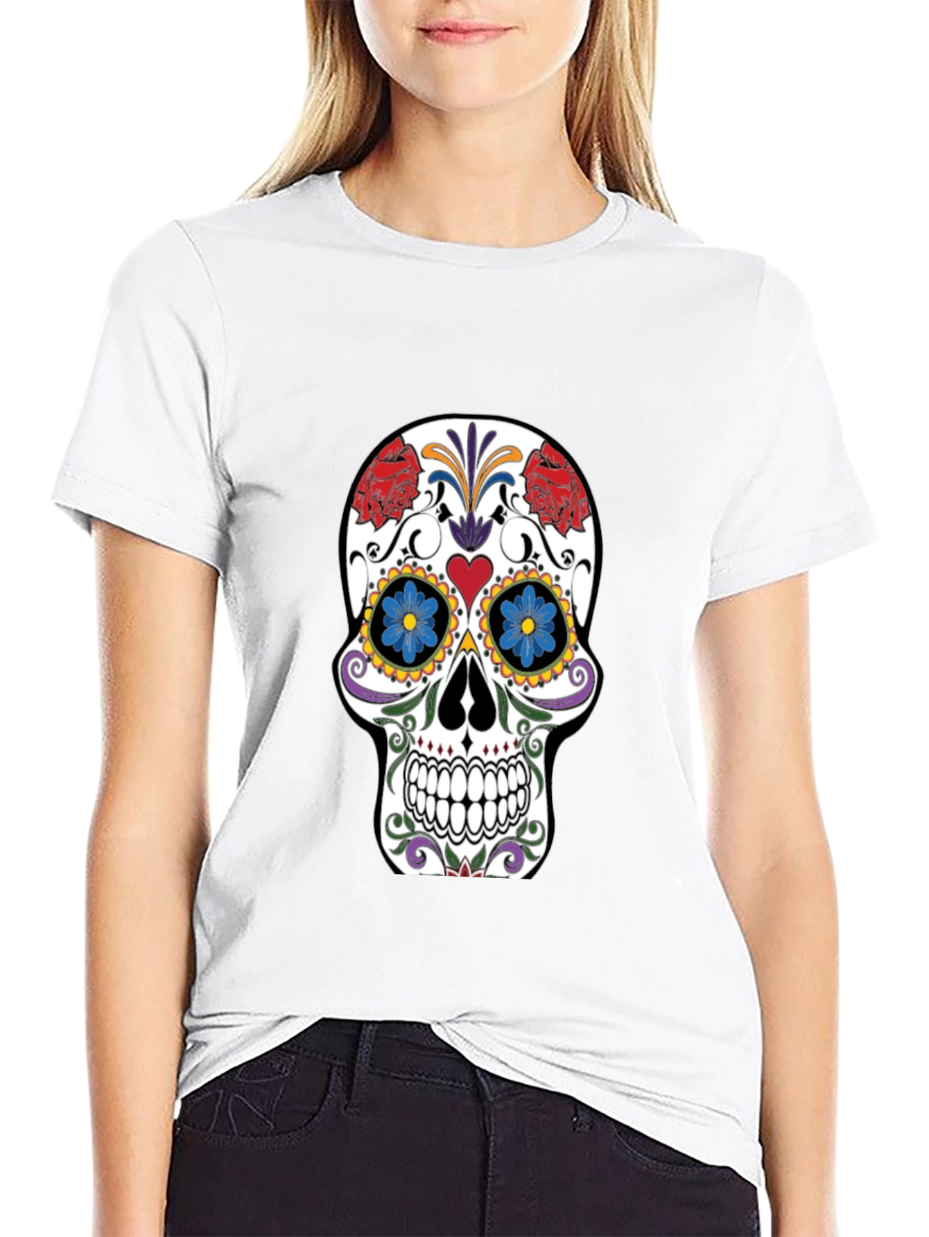 Sugar Skull T-Shirt - Dia de los Muertos