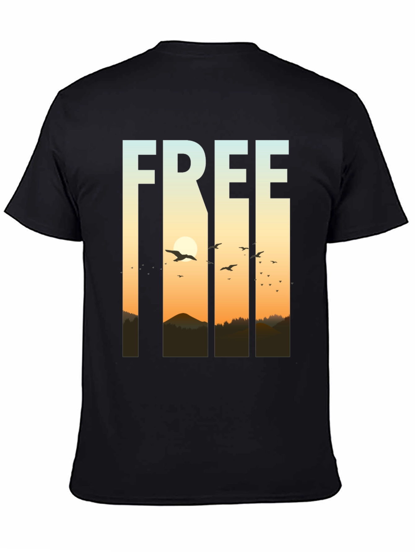 Freedom Graphic T-Shirt - Nature Inspired Design