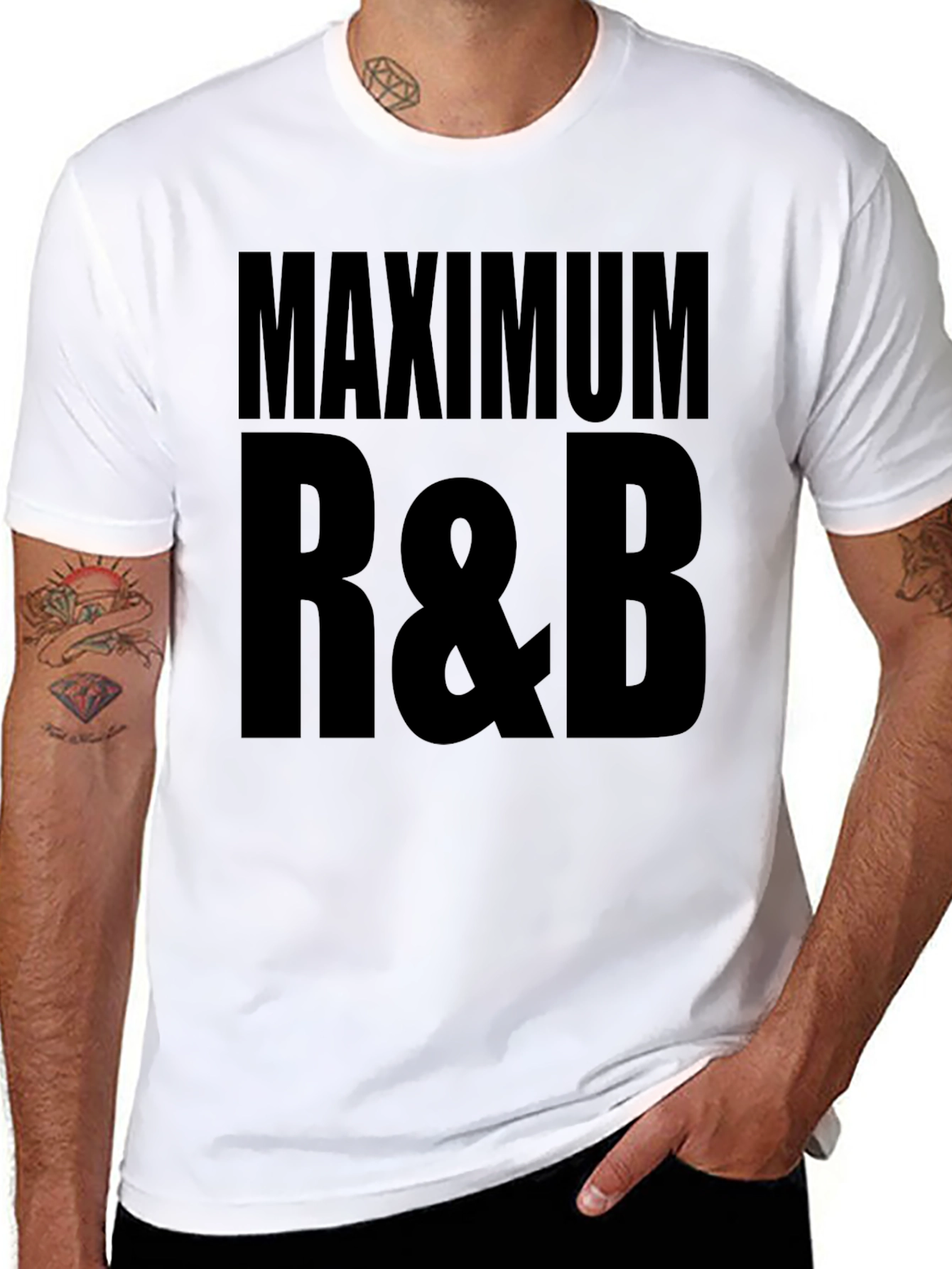 Maximum R&B Black T-Shirt