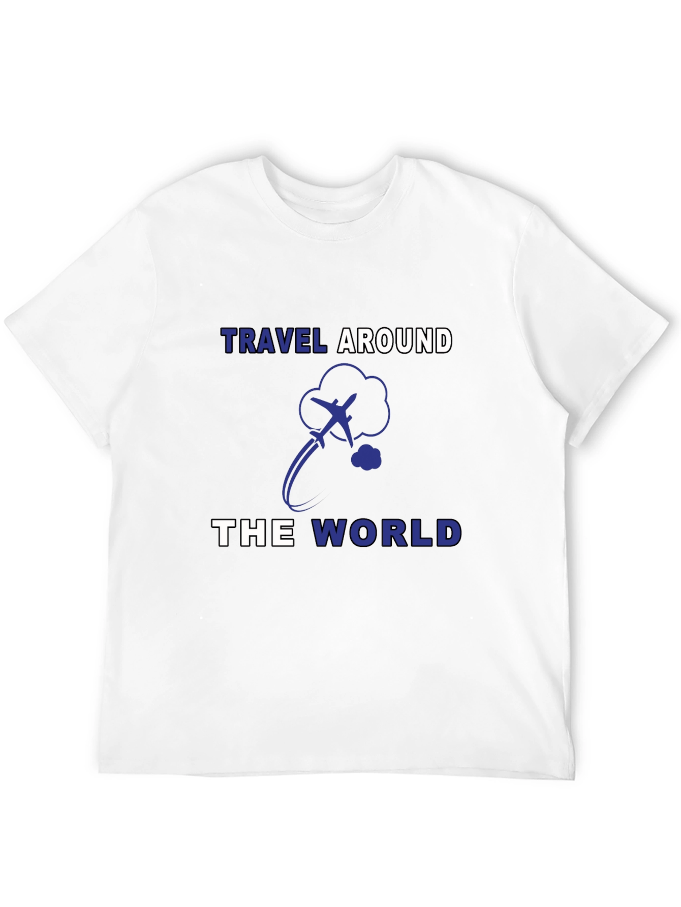 Travel Around the World Graphic T-Shirt