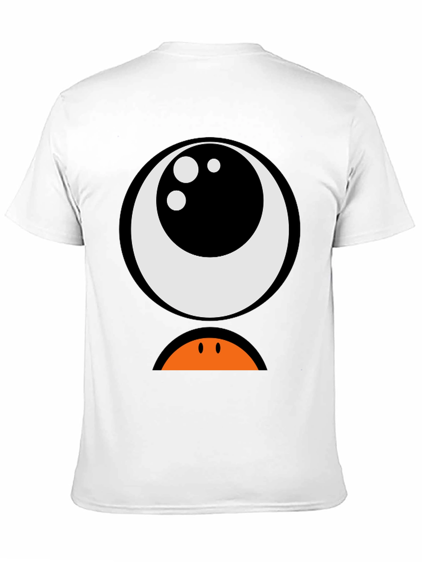 Cartoon Monster Eye Graphic T-Shirt