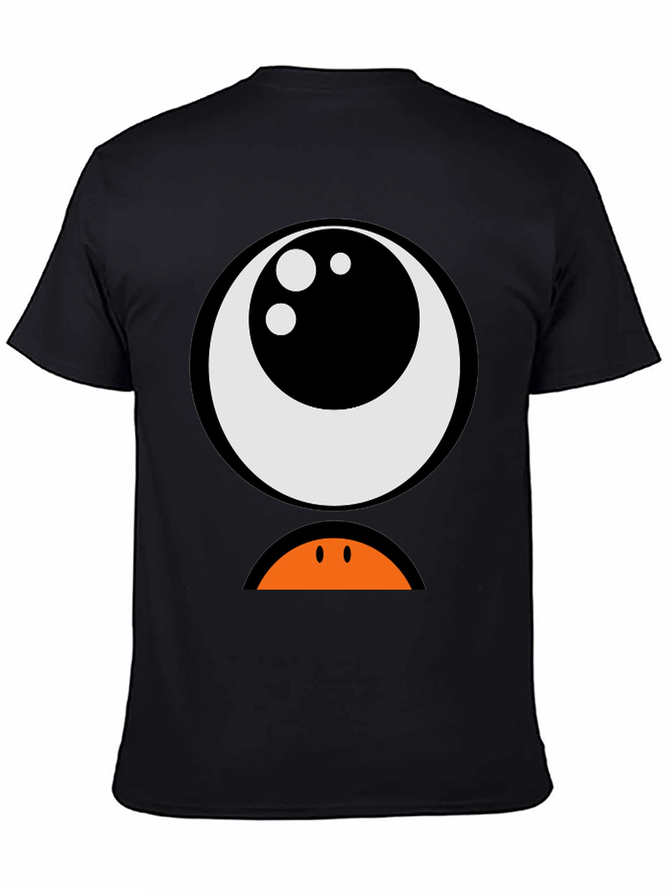 Cartoon Monster Eye Graphic T-Shirt