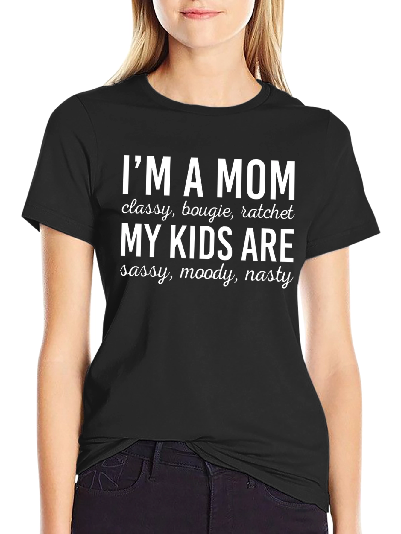 Funny Im A Mom Graphic T-Shirt