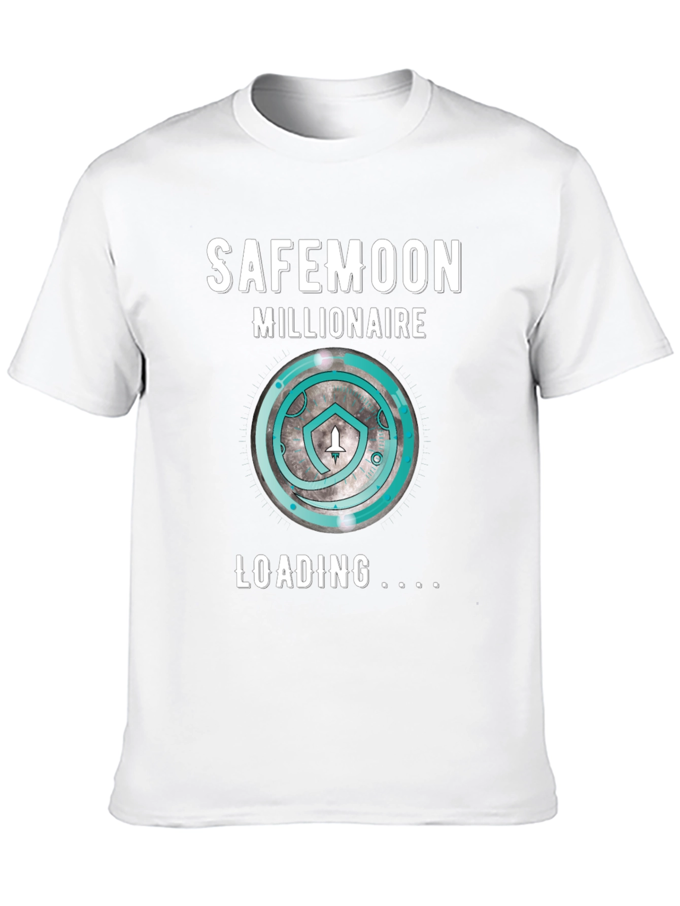 SafeMoon Millionaire Loading Black T-Shirt
