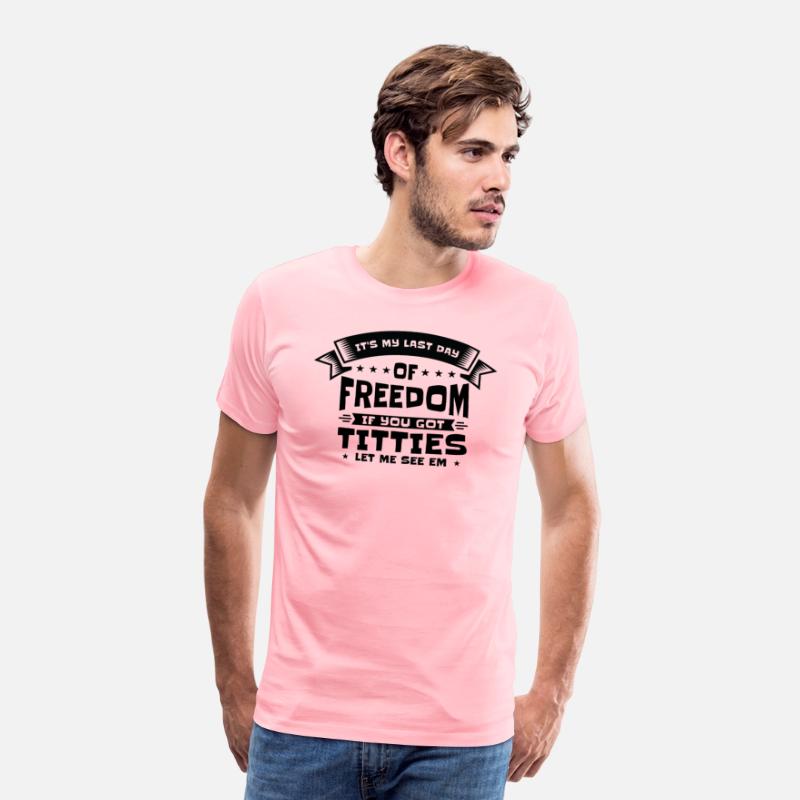 Bachelor Drinking Freedom Titties Bachelor Party