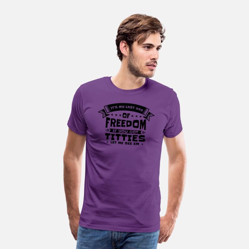 Bachelor Drinking Freedom Titties Bachelor Party