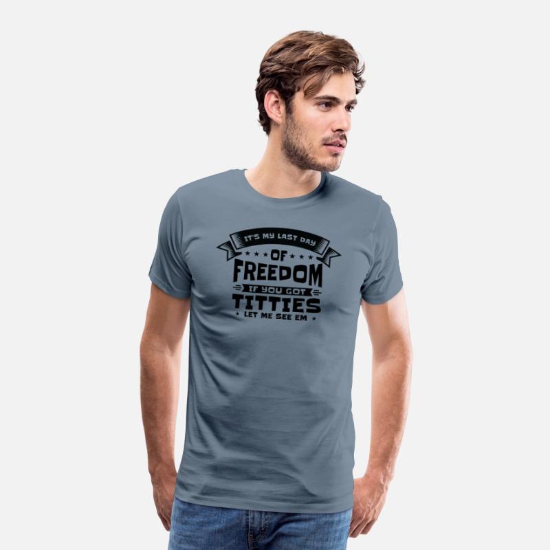 Bachelor Drinking Freedom Titties Bachelor Party
