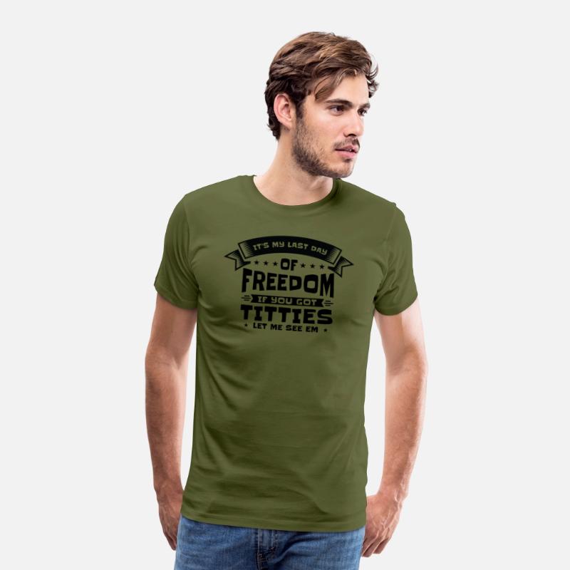 Bachelor Drinking Freedom Titties Bachelor Party