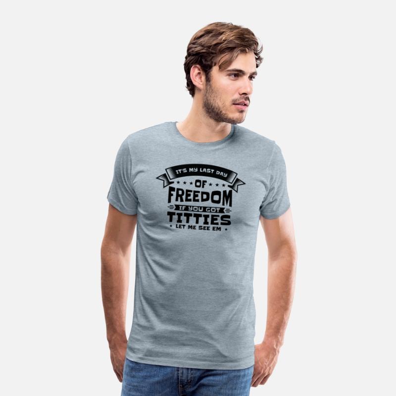 Bachelor Drinking Freedom Titties Bachelor Party