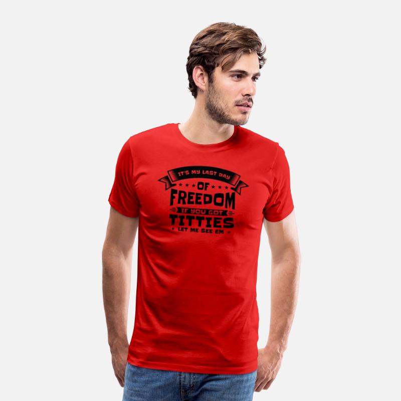 Bachelor Drinking Freedom Titties Bachelor Party