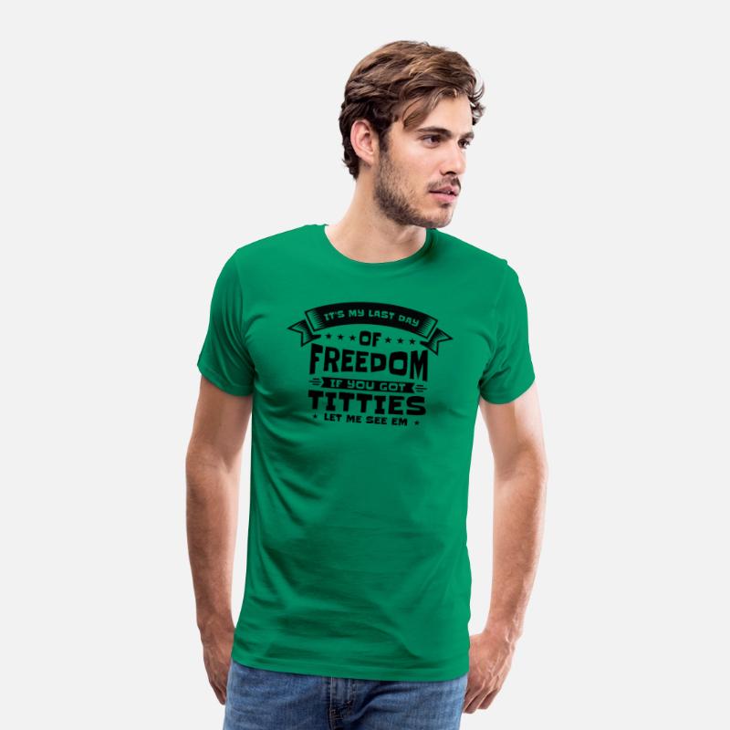 Bachelor Drinking Freedom Titties Bachelor Party