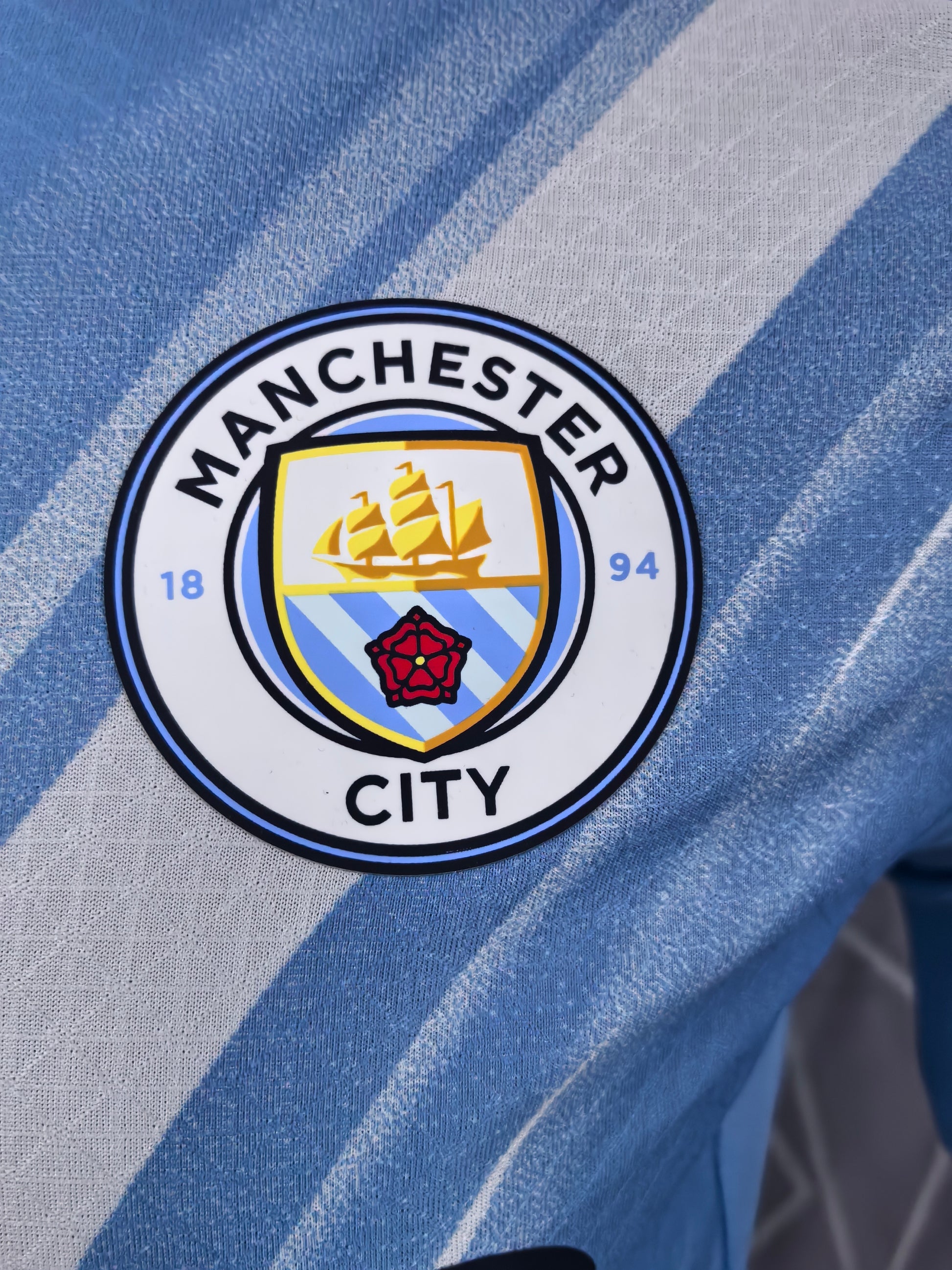 Manchester City 25-26 Home Player Version Soccer Jersey