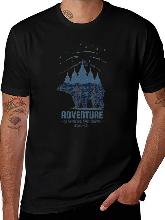 Adventure Bear Graphic Tee