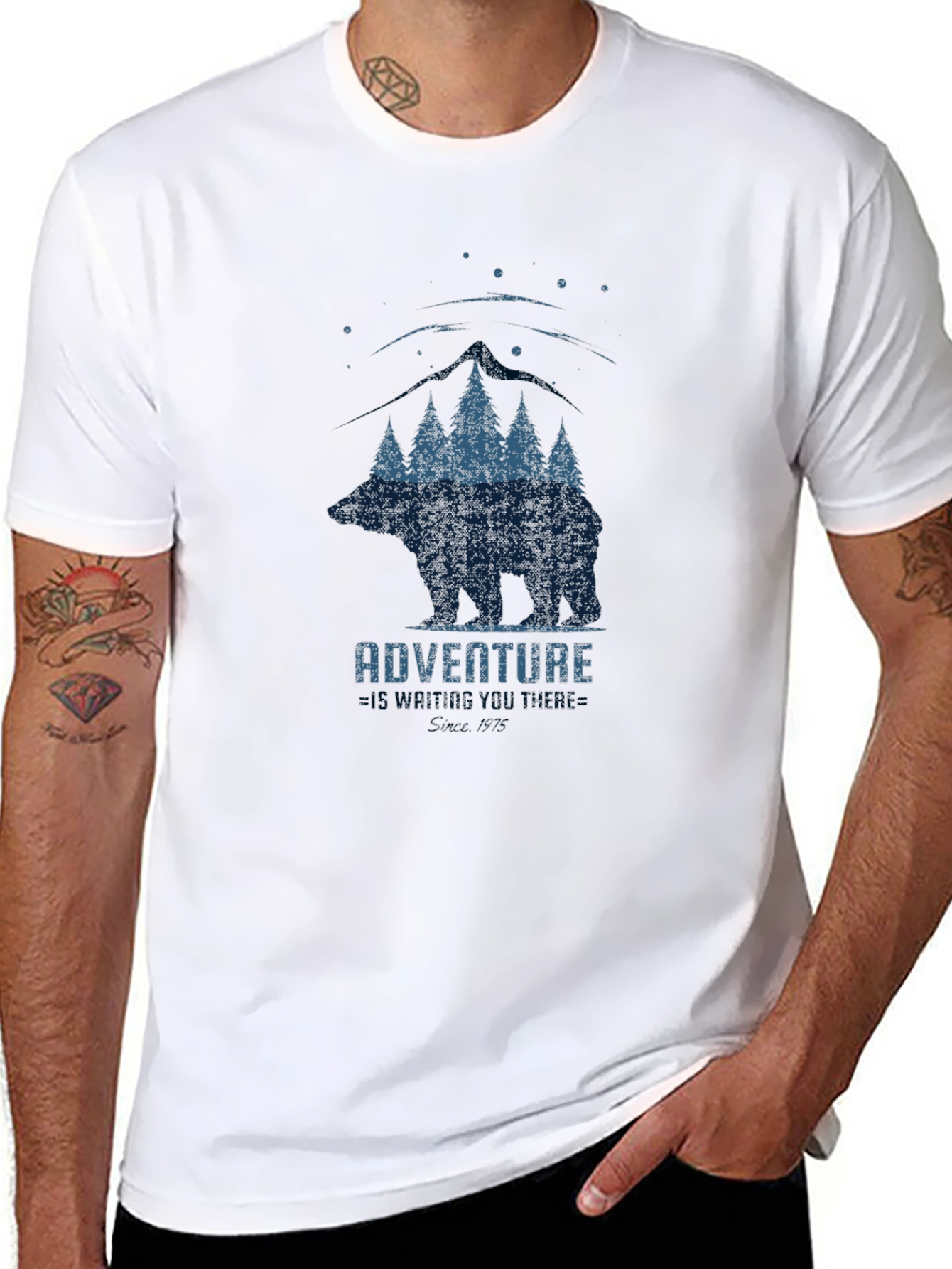Adventure Bear Graphic Tee
