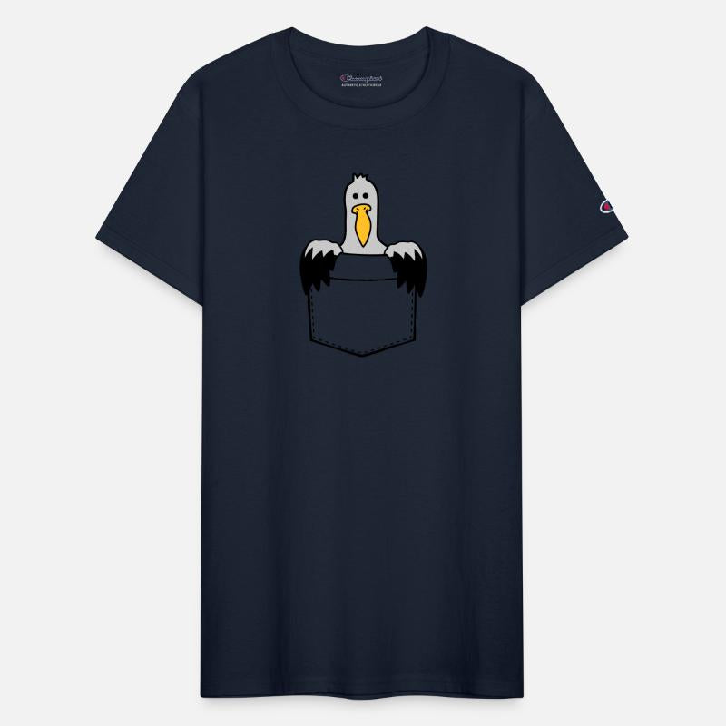 Bag seagull on the